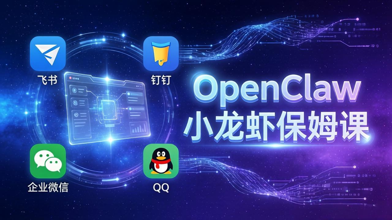 ��17614�ڣ�OpenClawС��Ϻ��ķ�Σ� Windows/macOS/Linux/Dockerȫϵͳ��װ������+����+��ҵ΢��+QQ ȫ����
